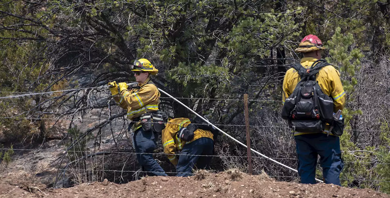 Unprecedented gusts expected to fan wildfires in New Mexico