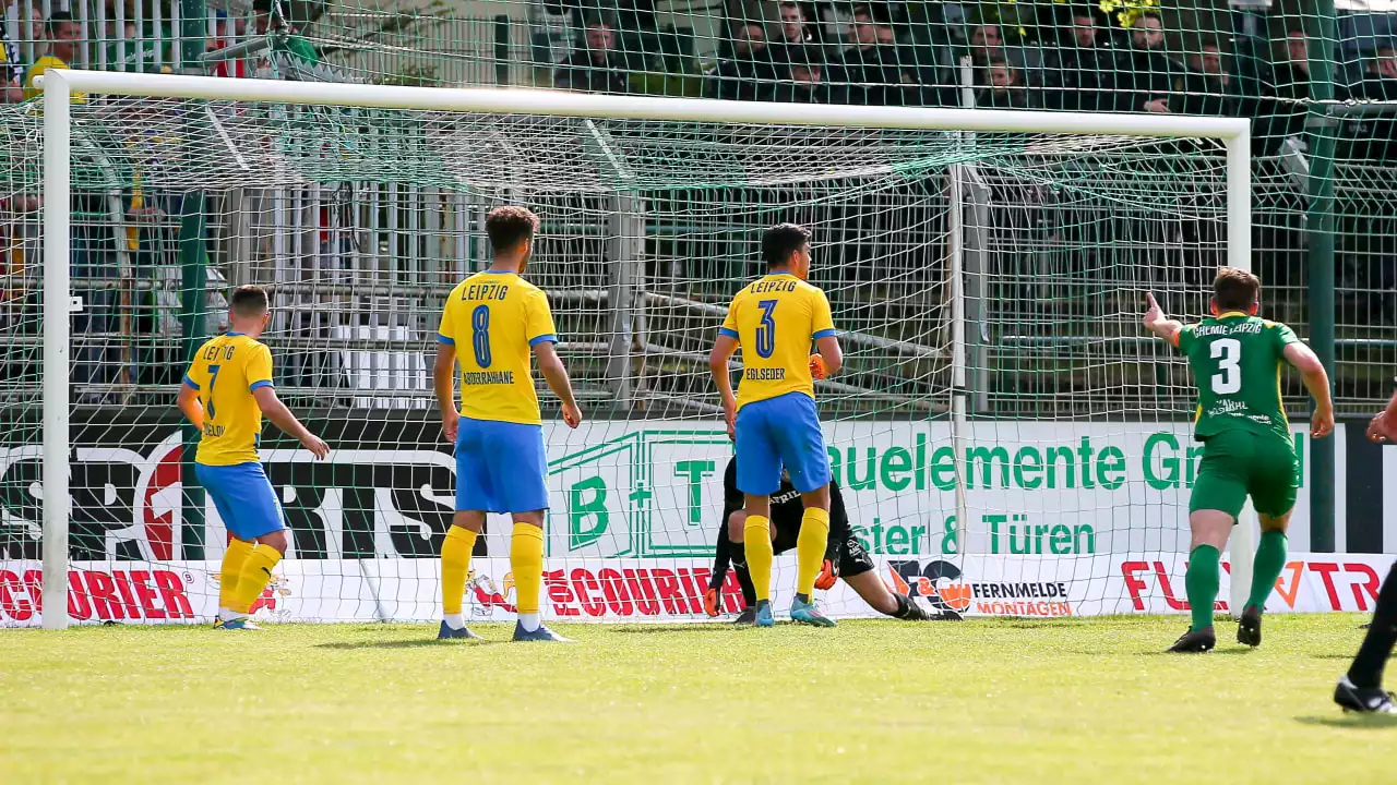 Chemie Leipzig 2:1 im Knall-Derby gegen den FC Lok