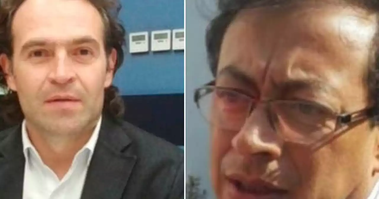 Vuelve y juega: duro agarrón en Twitter entre Federico Gutiérrez y Gustavo Petro