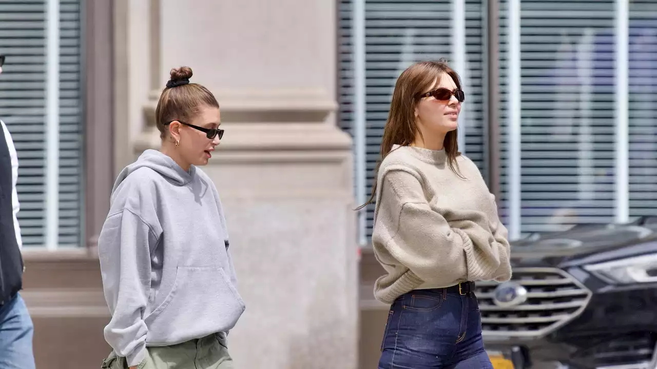 Hailey And Kendall Are Back In Their Flats After The Met Gala