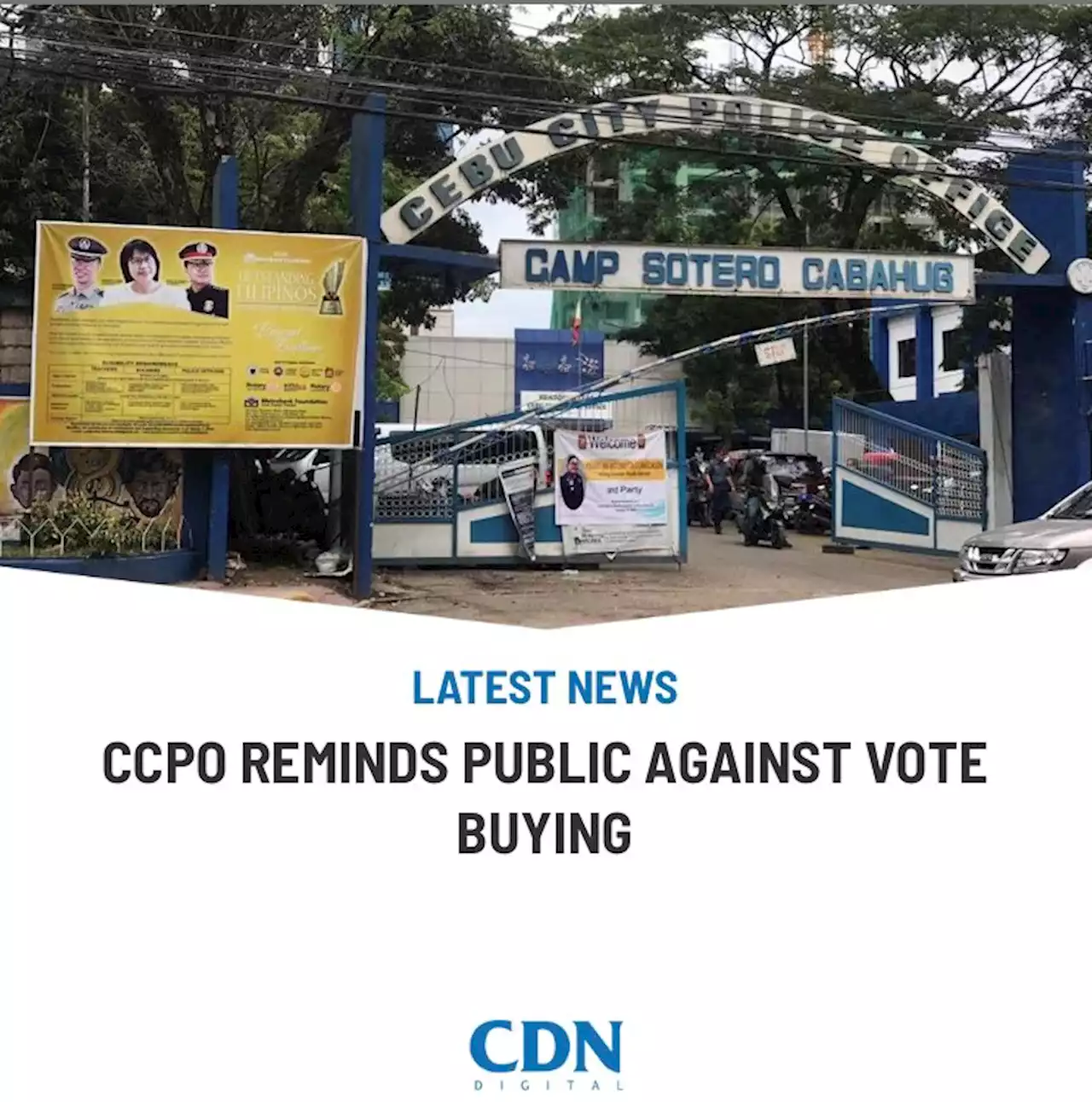 CCPO reminds public against vote buying