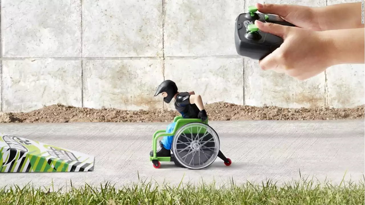 Hot Wheels launches first remote-controlled wheelchair toy in partnership with Paralympian