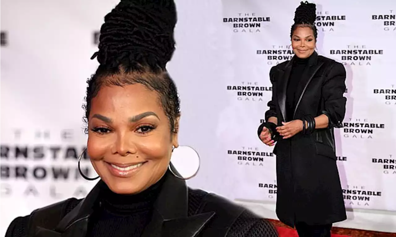 Janet Jackson, 55, displays her edgy fashion sense in chunky boots