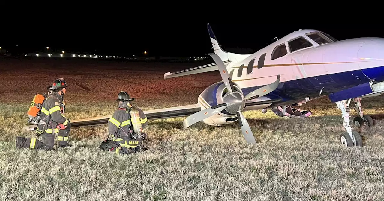 No one injured after plane skids off runway at Centennial Airport