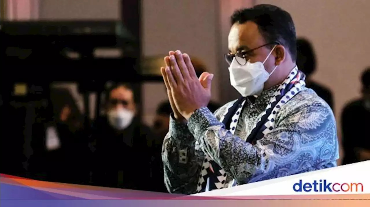 Respons Anies soal Bursa Capres 2024