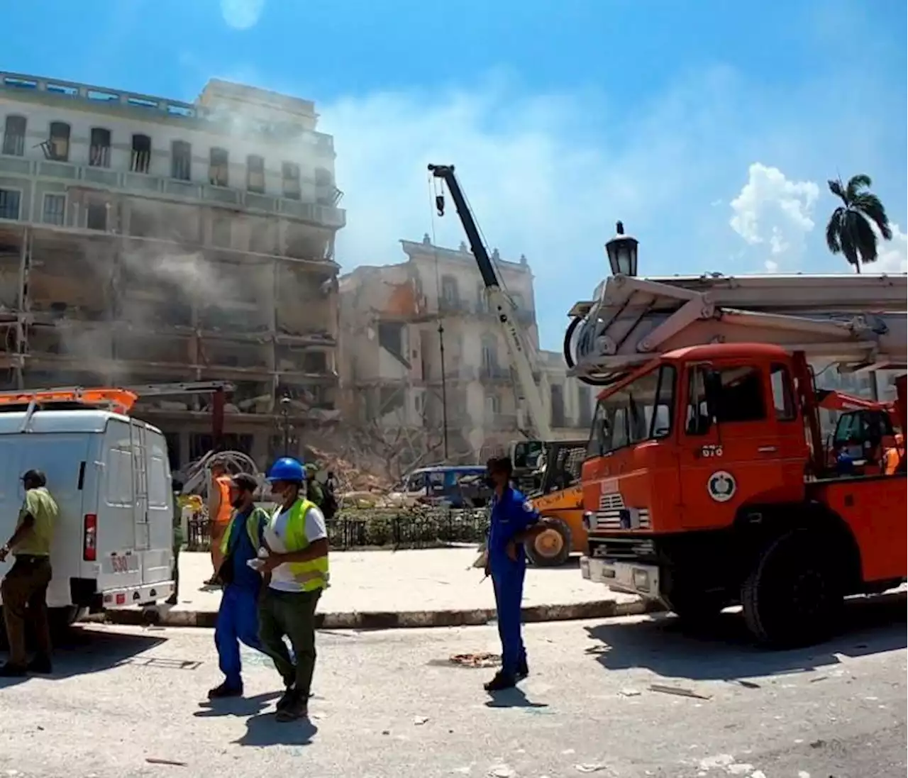 Elevan a 25 la cifra de muertos por la explosión de un hotel en La Habana