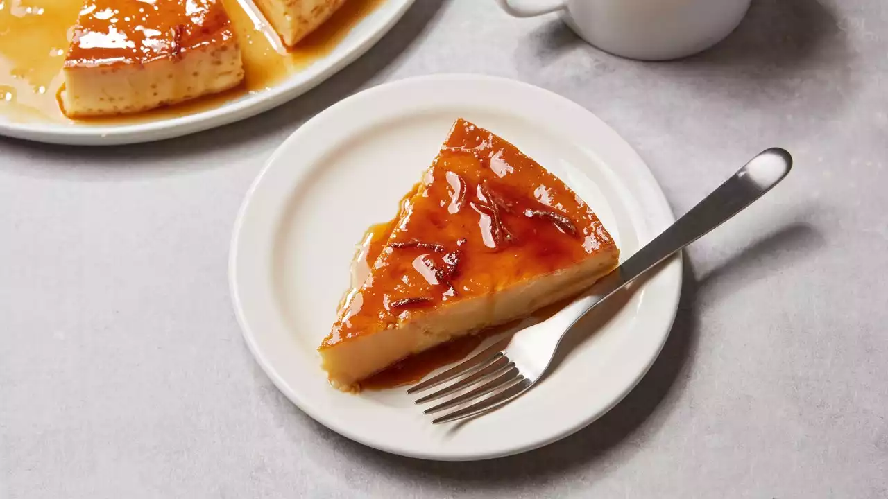 Steamed Flan With Ginger