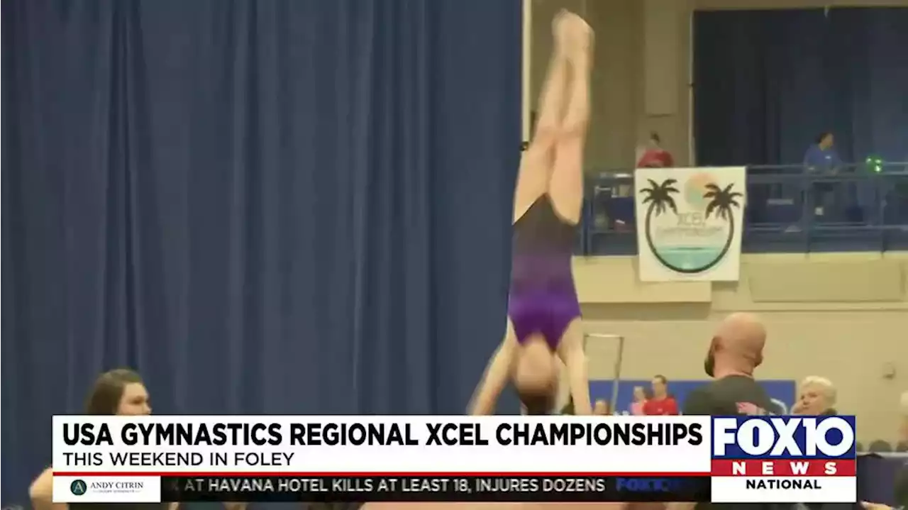 Foley hosts USA Gymnastics Region 8 Xcel Championship