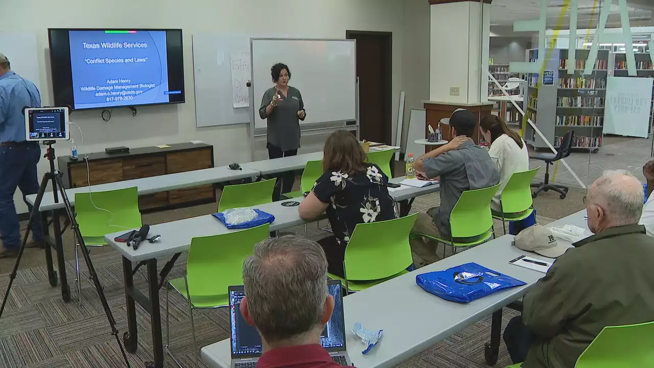 Coyotes were major topic of 'Understanding Urban Wildlife' workshop in Grand Prairie