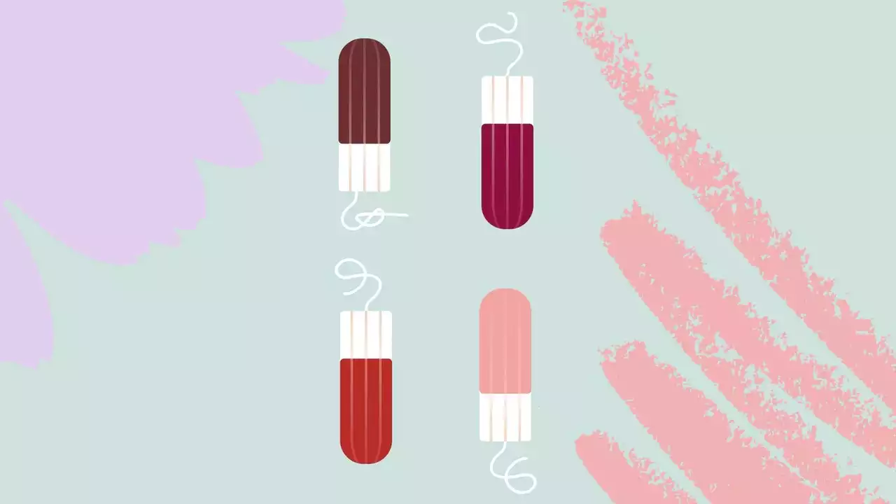 This is what the colour of your period blood is trying to tell you