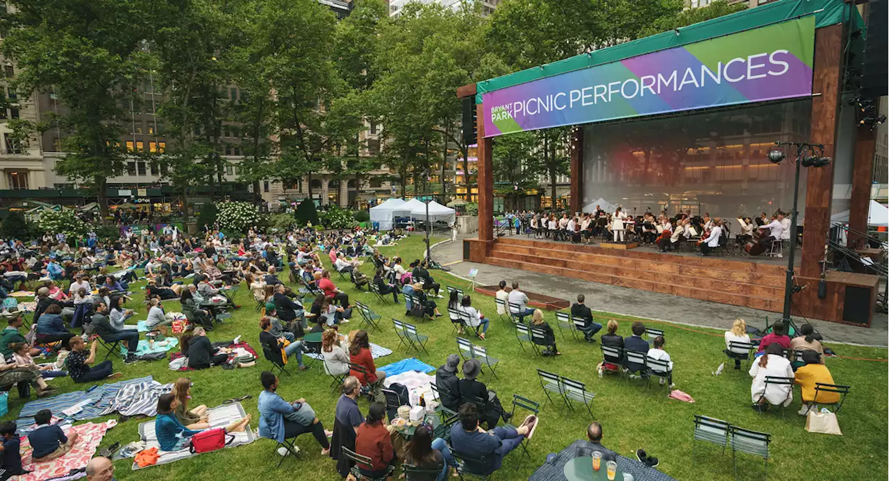 Bryant Park celebrates 30th anniversary of reopening with more than 20 free Picnic Performances this summer