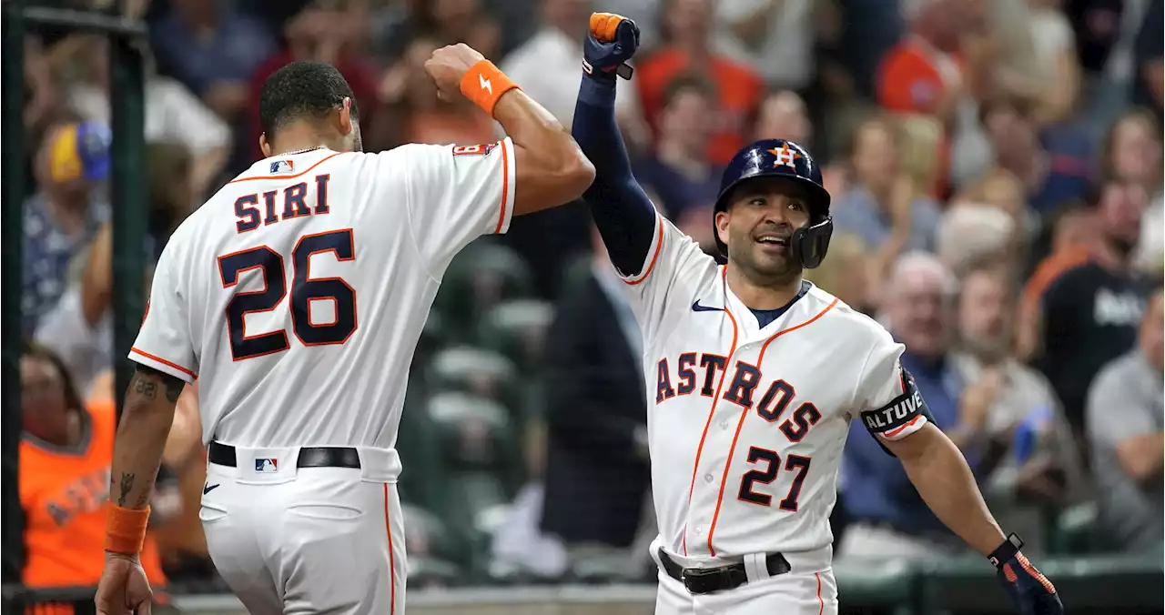 Astros' Jose Altuve and the possibility of 3,000 hits