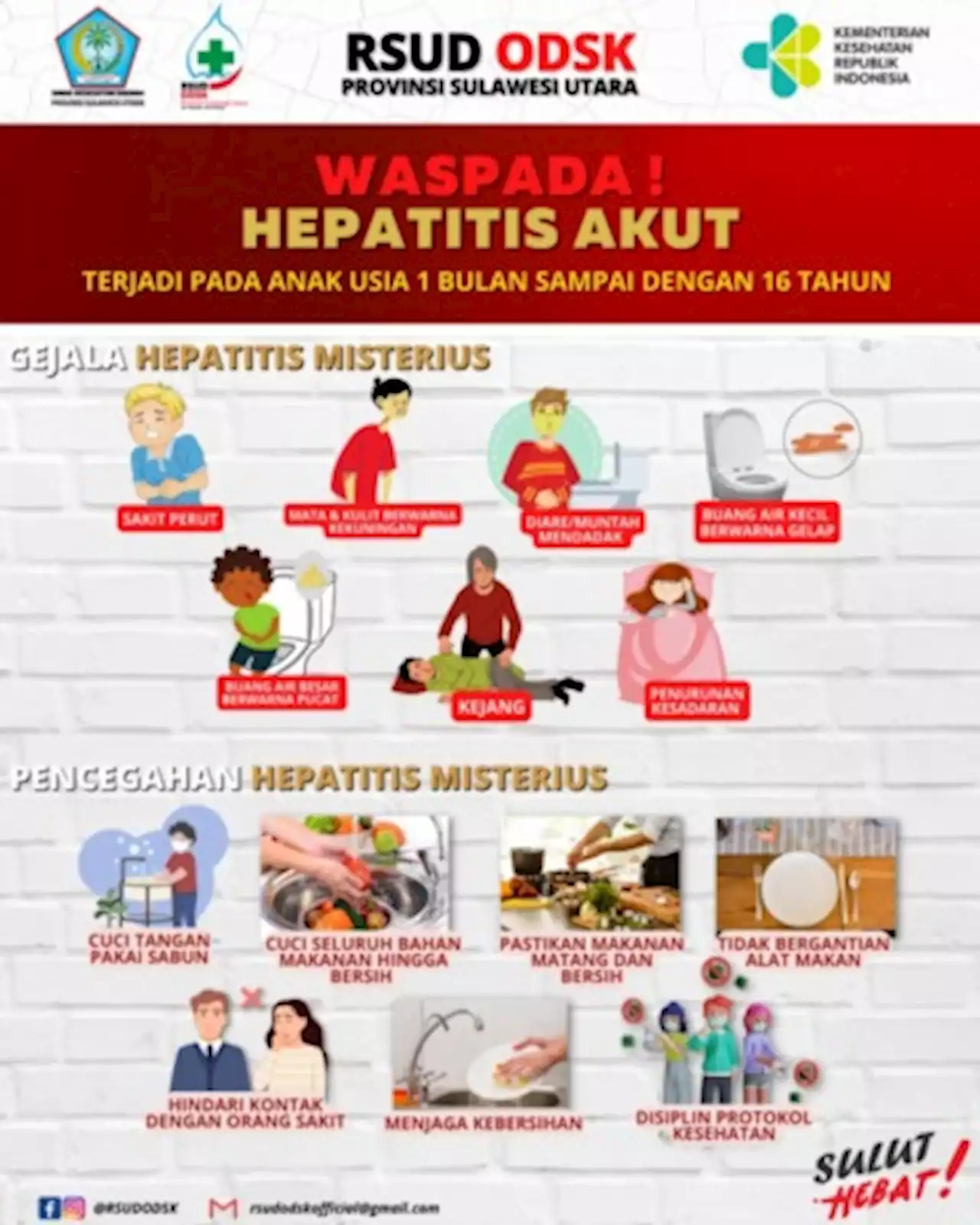 RSUD ODSK Sulut Siap Tangani Pasien Gejala Hepatitis Akut, Ini Cara Pencegahan Hepatitis Akut