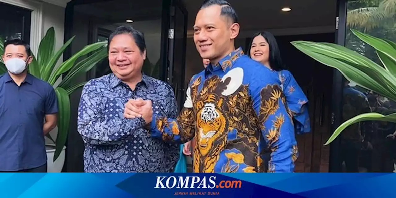 Airlangga Sebut Selalu Ada Peluang Golkar Berkoalisi dengan Partai Demokrat