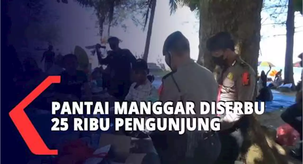 5 Hari Libur Lebaran, PAD Pantai Manggar Capai 300 Juta Rupiah