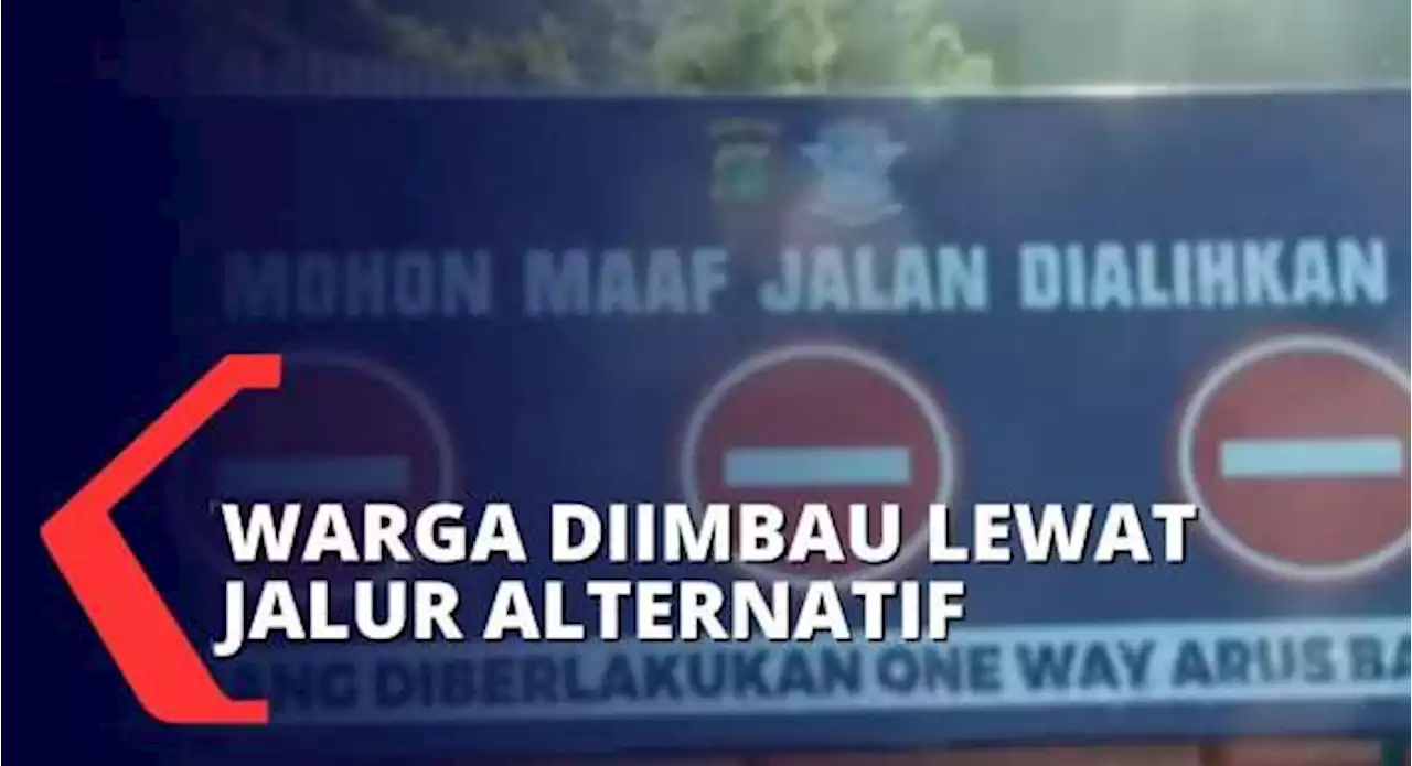 Tol Cikampek Arah Jakarta Padat, Sistem One Way Diberlakukan untuk Urai Kemacetan