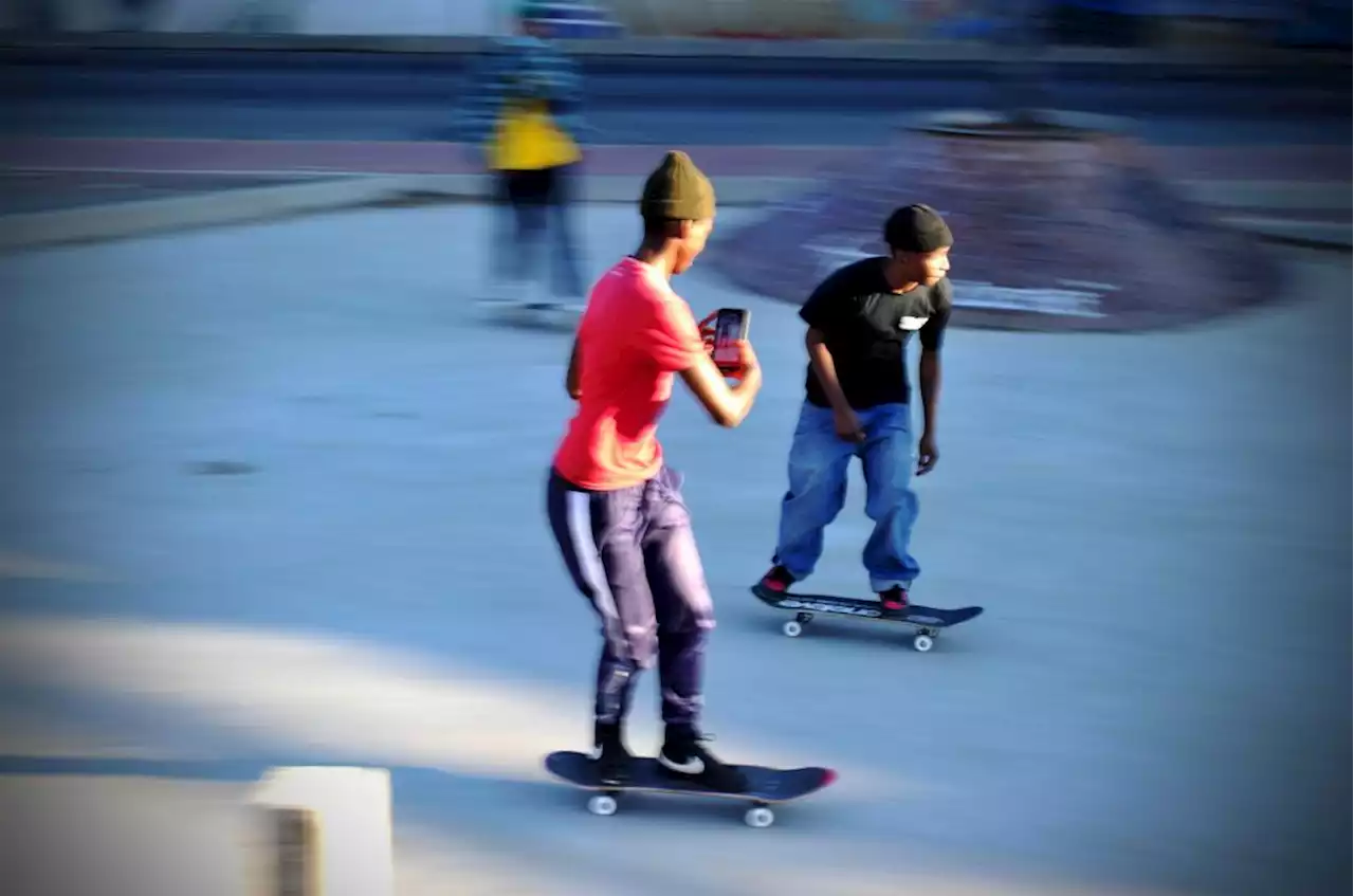 Island Gals Shred and Soweto Skate Society skaters stand back for no one