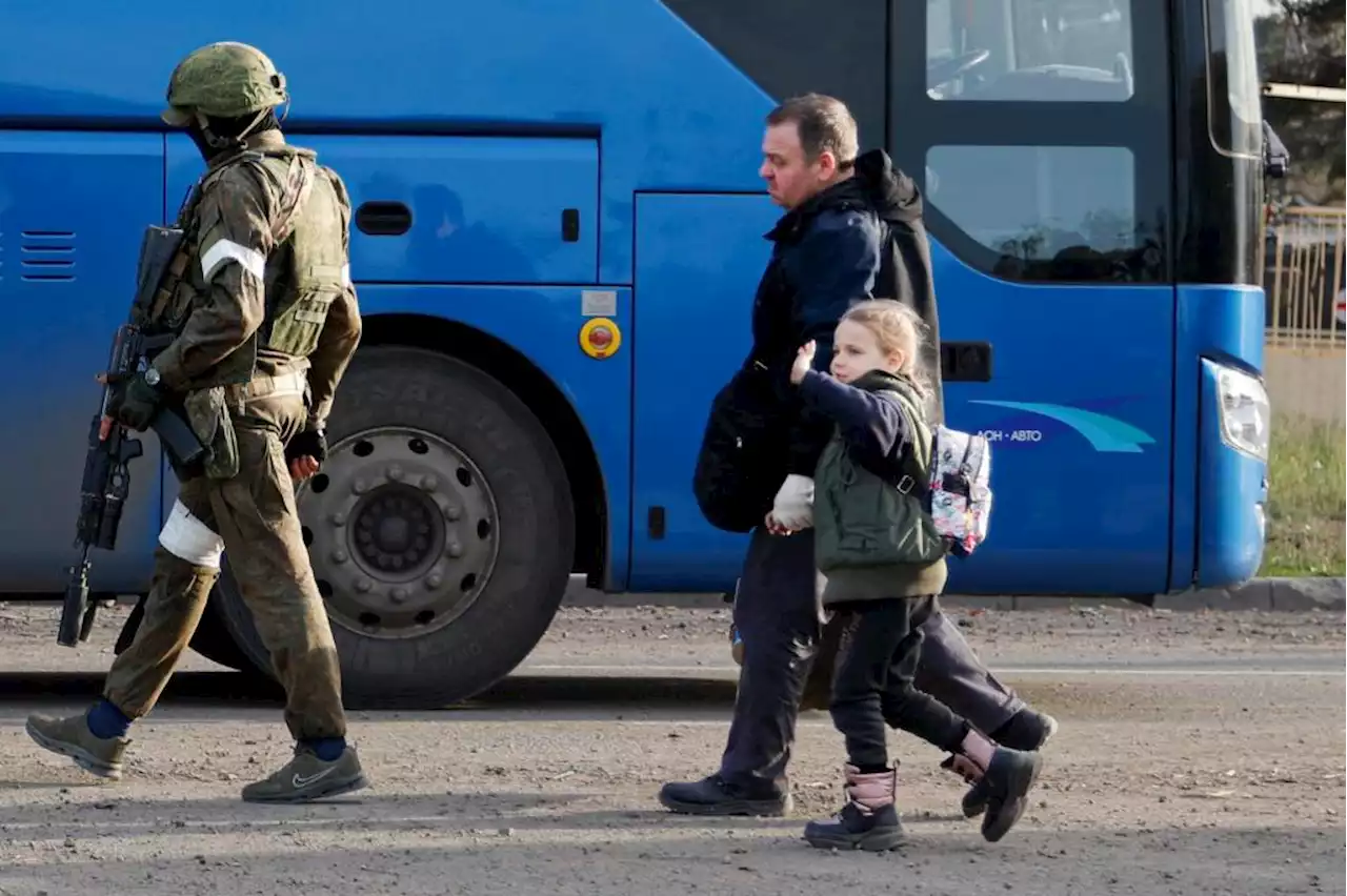 Ukraine evacuates civilians from steel plant under siege