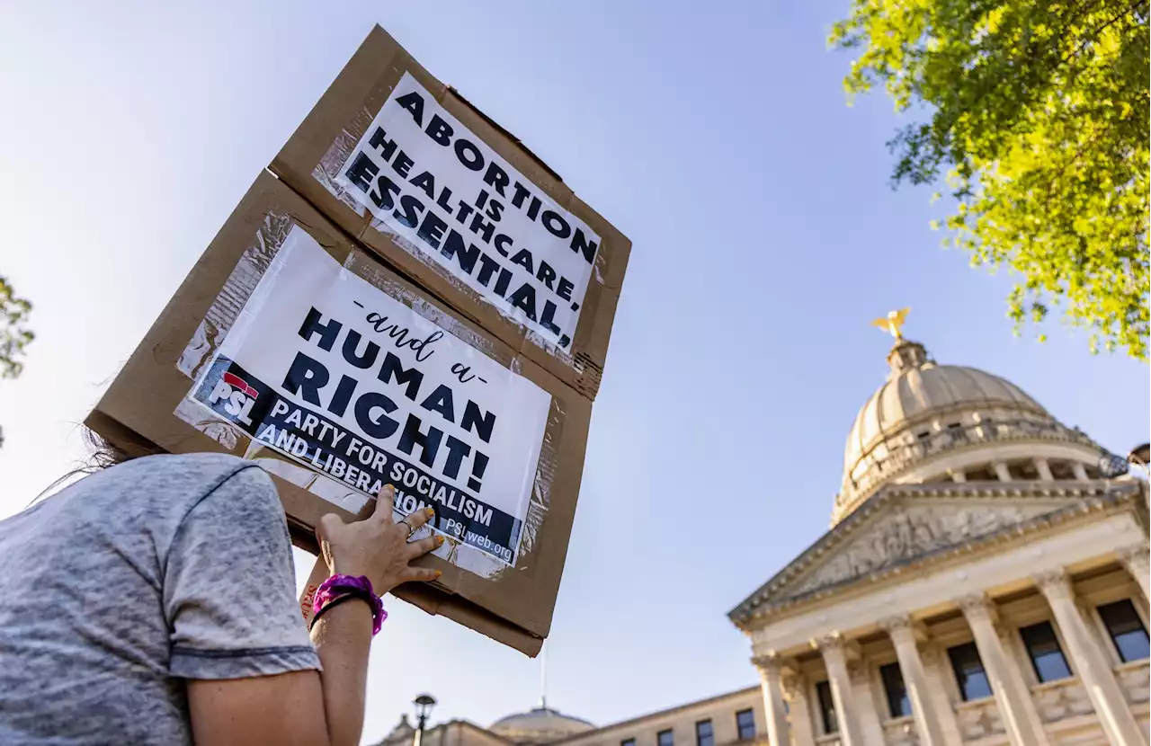 Following Supreme Court leak, pro-choice activists rally in Jackson