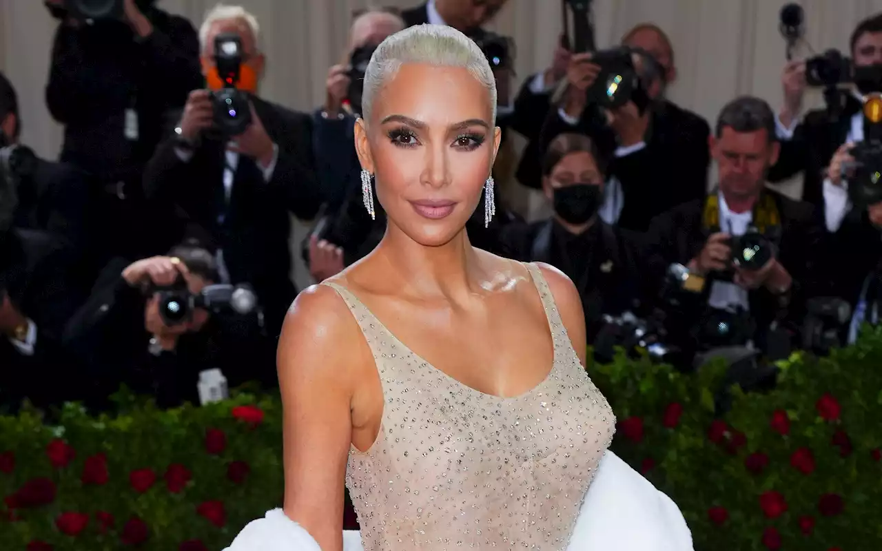 Kim Kardashian Changed Into Another Marilyn Monroe Dress After 2022 Met Gala