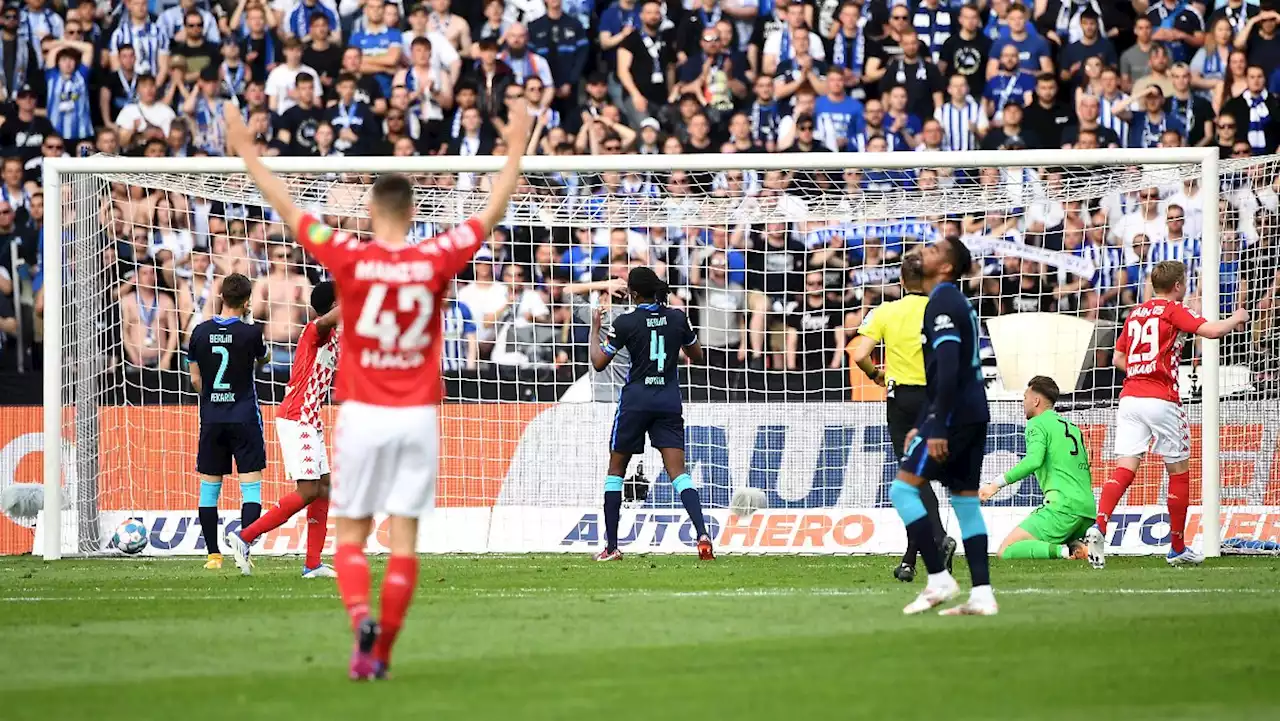 Pech und Patzer lassen Hertha weiter bangen