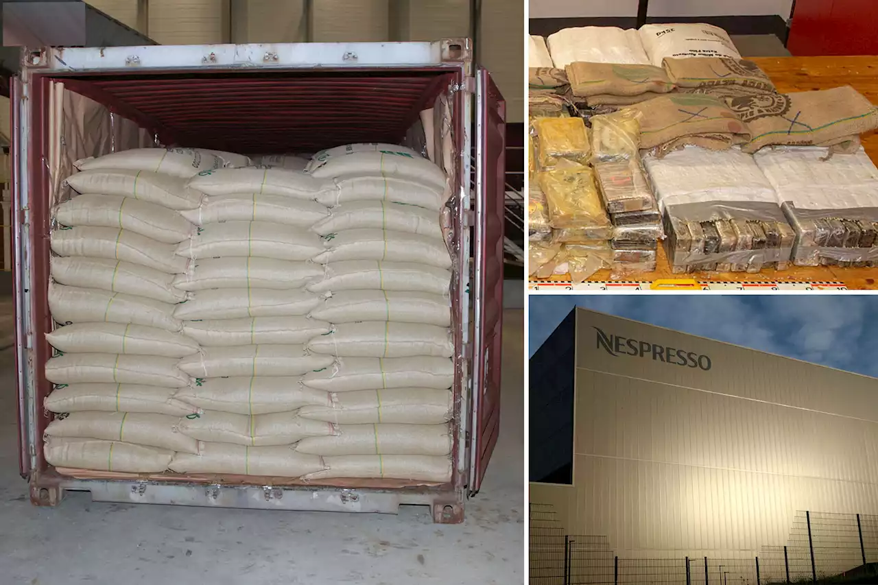 Cocaine haul worth $50 million found in coffee at Nespresso plant