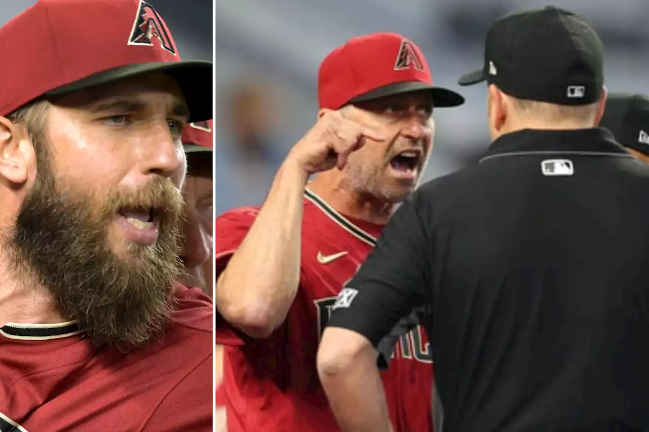 MLB umpire apologizes after ejecting Diamondbacks’ Madison Bumgarner