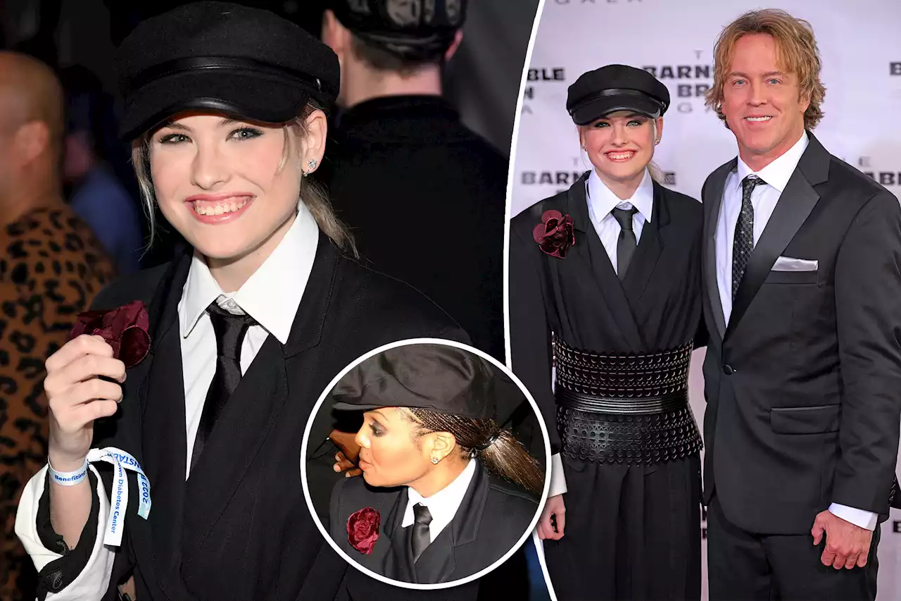 Anna Nicole Smith’s daughter wears Janet Jackson’s outfit to Kentucky Derby gala