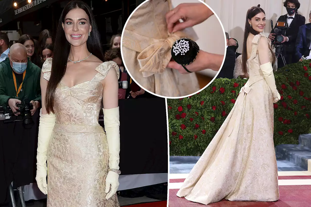 Ariana Rockefeller wore her grandmother’s gown to Met Gala 2022