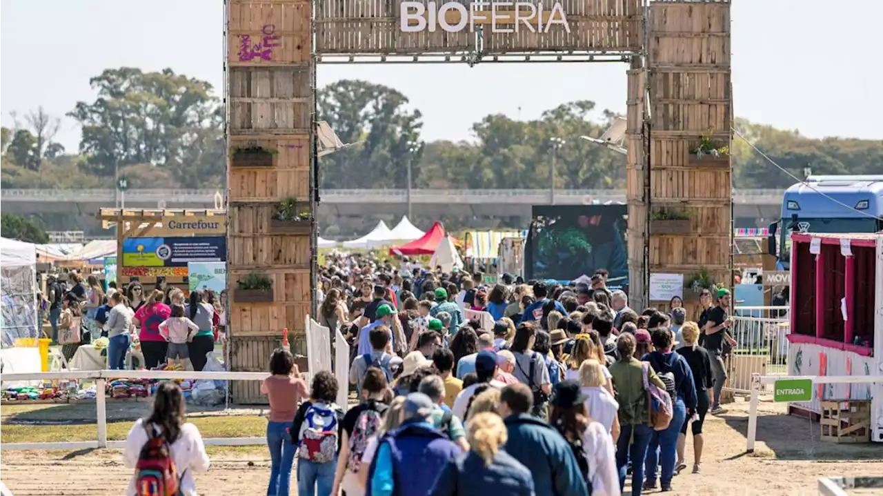 Realizan una feria de sustentabilidad en el Hipódromo de Palermo