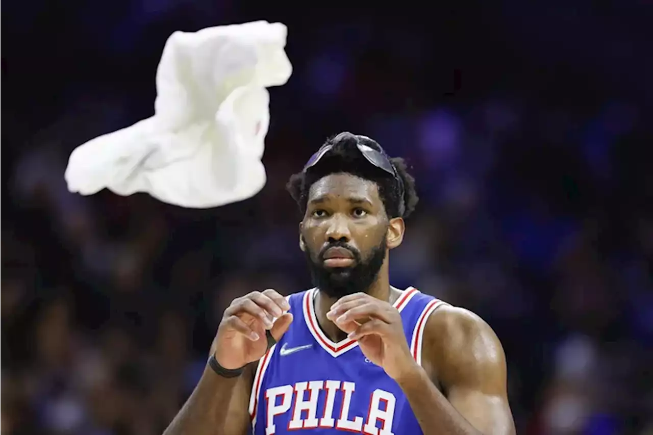 ‘It’s whatever’: Joel Embiid brushes off wearing protective mask during Sixers’ Game 3 win over Miami Heat