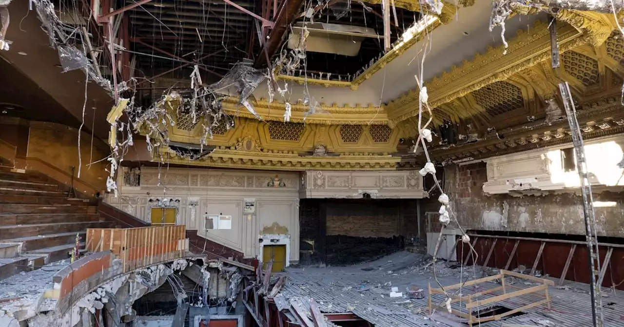 See photos from the Utah Theater’s past glory days and its ongoing demolition