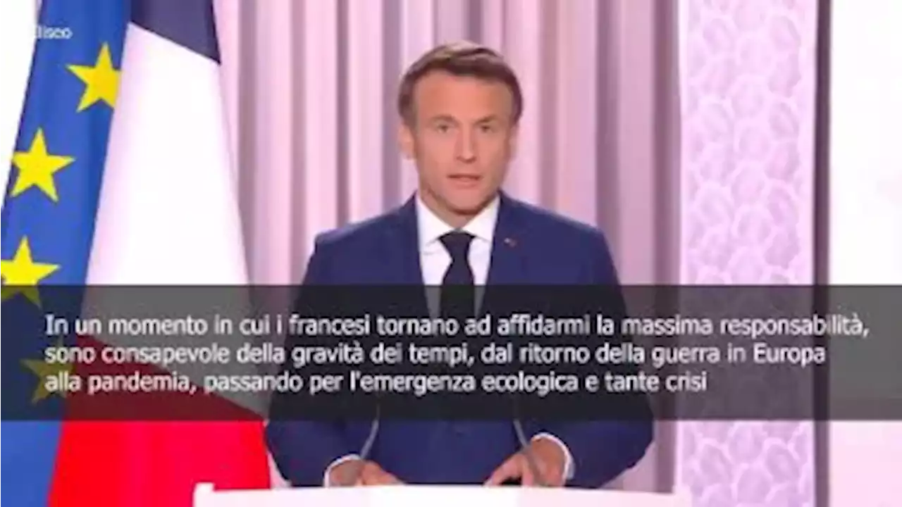 Macron: 'Francia ha scelto progetto di indipendenza in mondo destabilizzato' - Il Sole 24 ORE