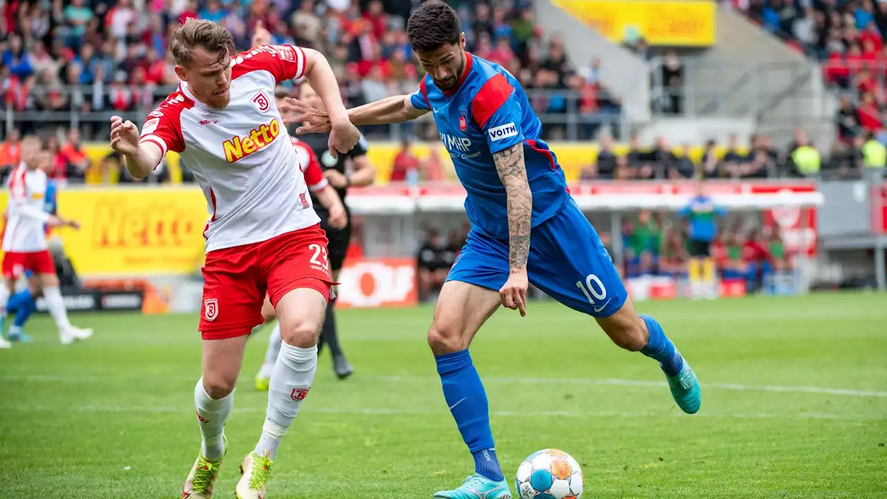 2. Bundesliga: 1. FC Heidenheim holt bedeutungslosen Sieg beim SSV Jahn Regensburg