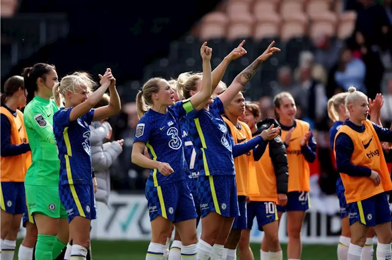 Soccer-Chelsea look to secure third consecutive Women's Super League title