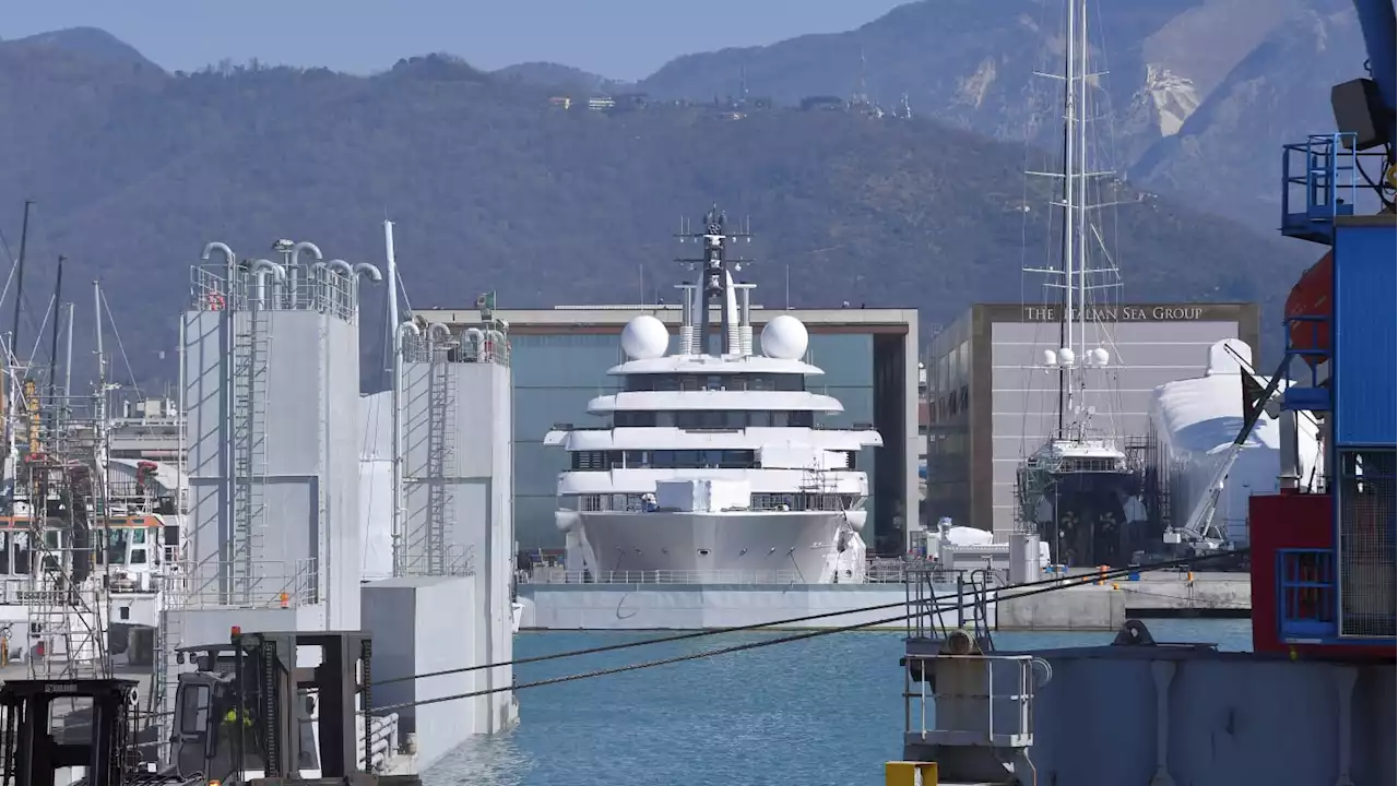 Italy Freezes Giant Yacht Thought to Belong to Vladimir Putin