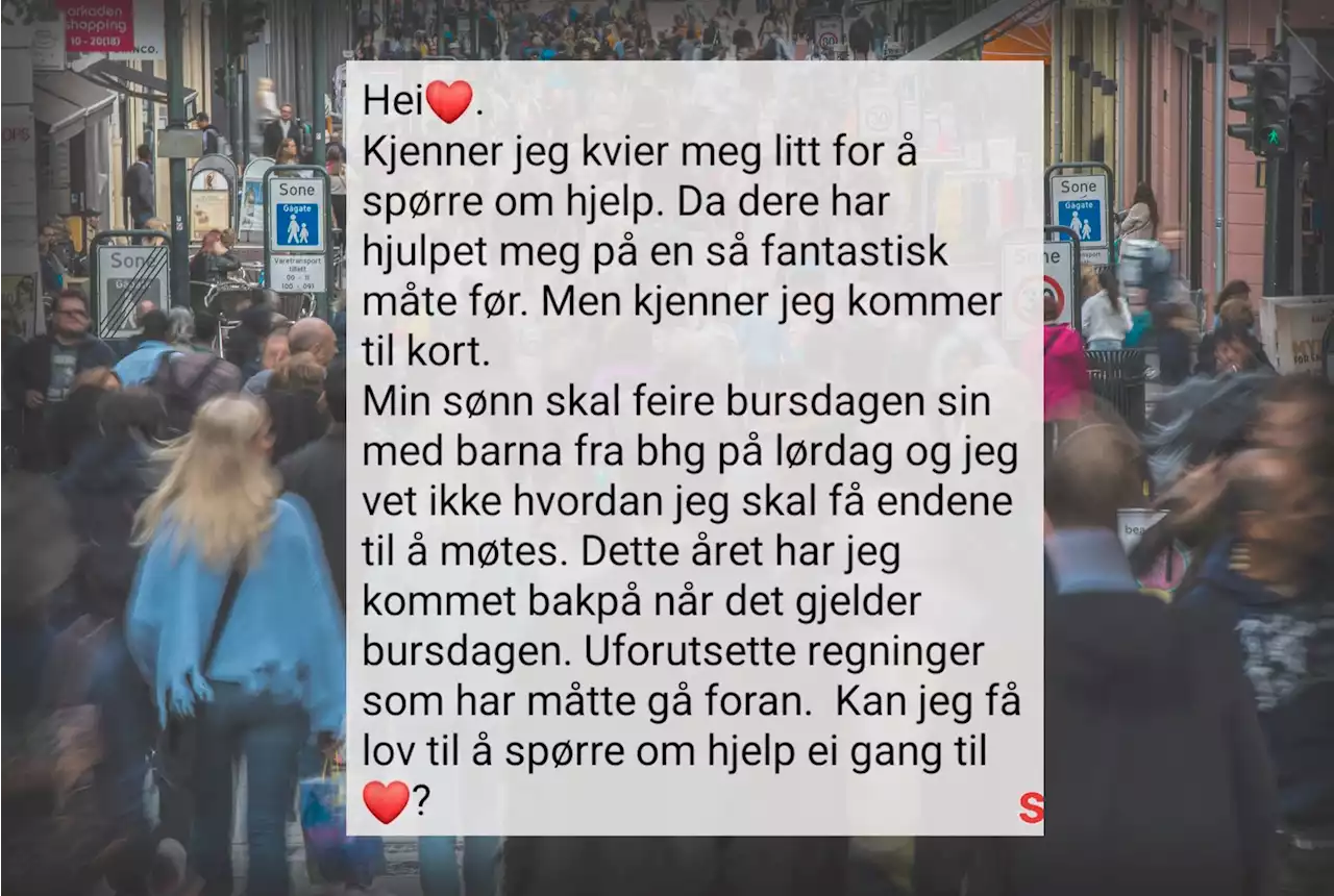 SMS-ropene om hjelp