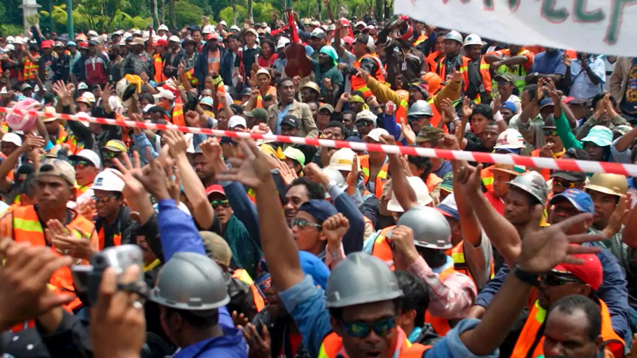 Pemogokan 8.300 Buruh Freeport Masuk Tahun Kelima