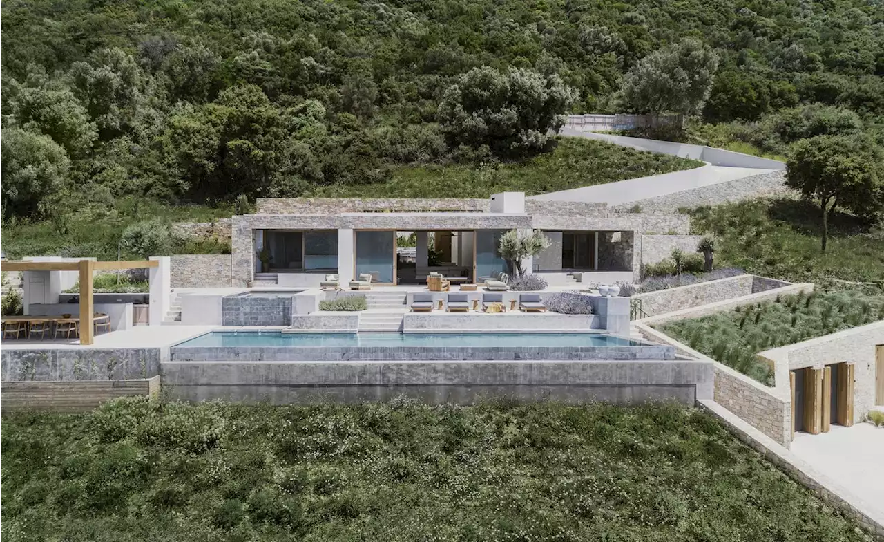 This Greek island retreat combines nature and minimalism