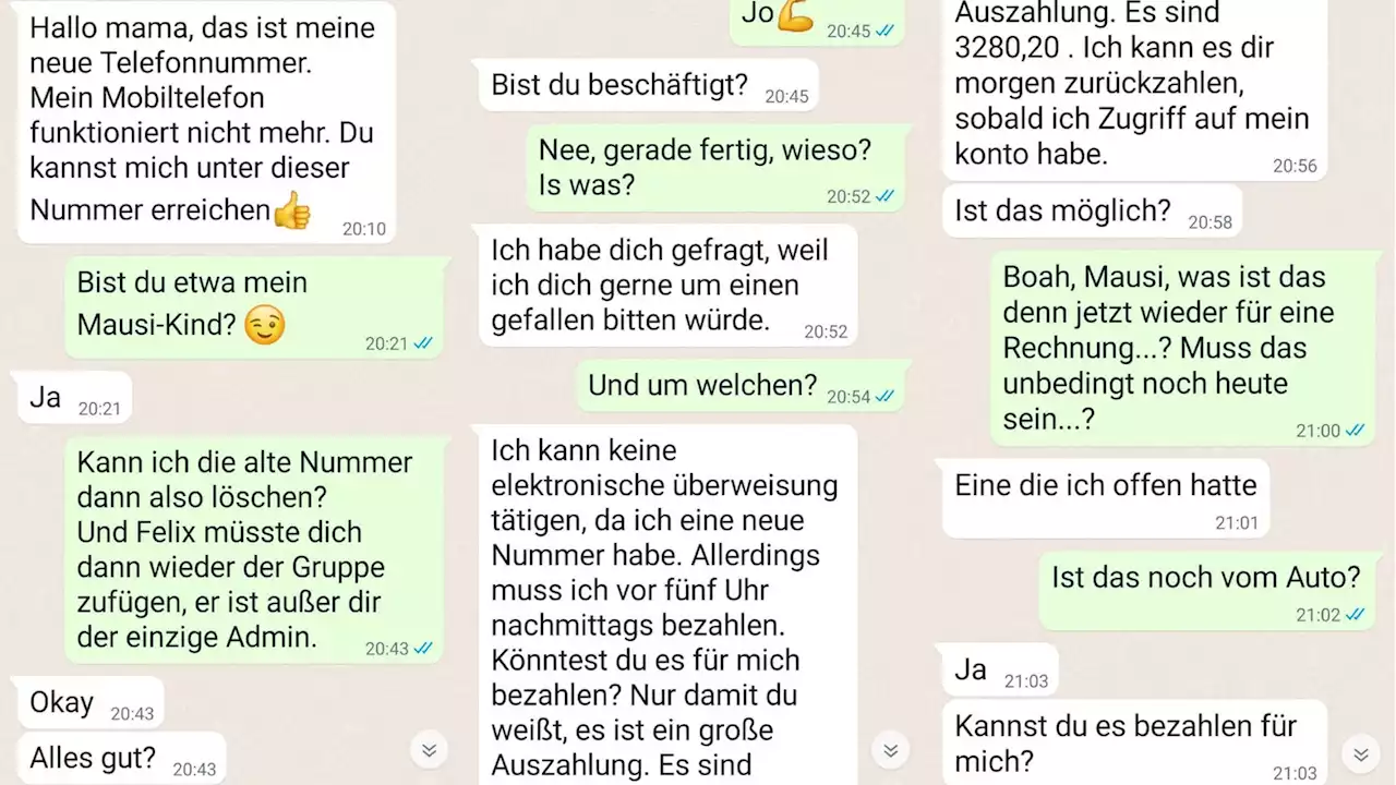 Über WhatsApp abgezockt: Betrugsmasche auch in NRW