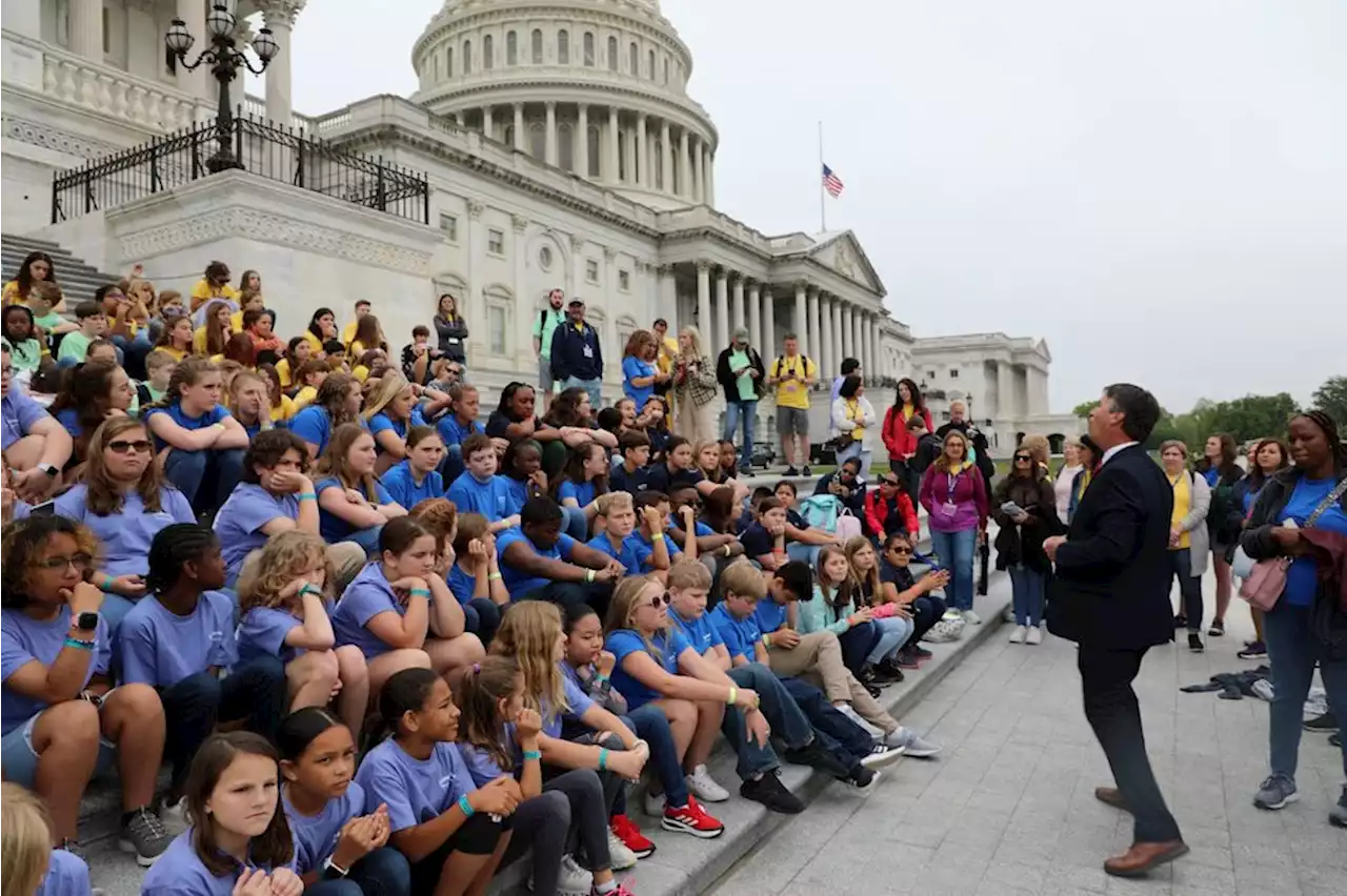 200+ Enterprise students visit Washington for choir competition, Capitol tour