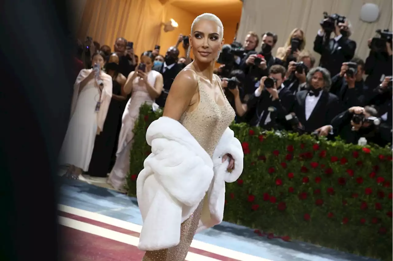 Kim Kardashian Wears Second Marilyn Monroe Dress Following Met Gala