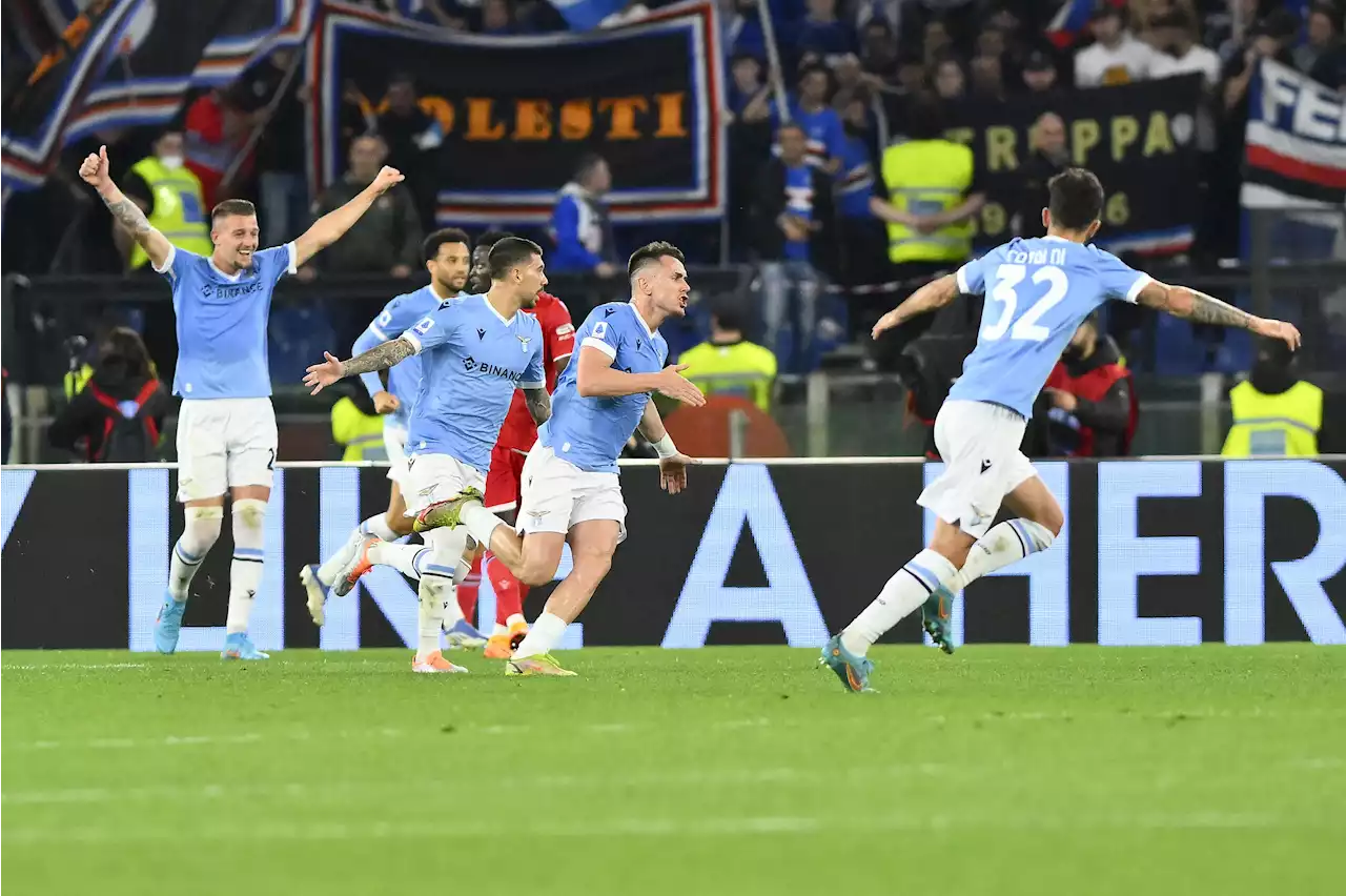 Lazio-Samp 2-0, gol di Patric e 'perla' di Luis Alberto