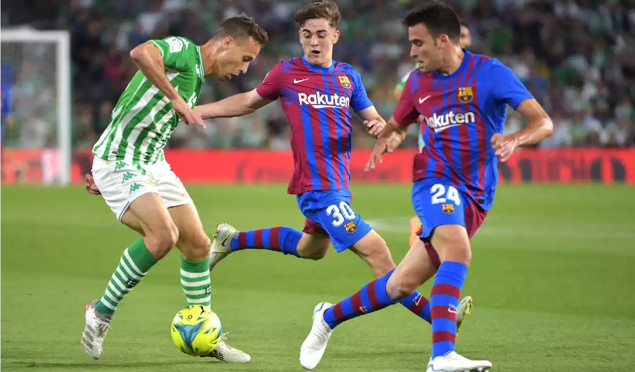 Barcelona derrotó a Betis y aseguró la clasificación a la próxima Champions