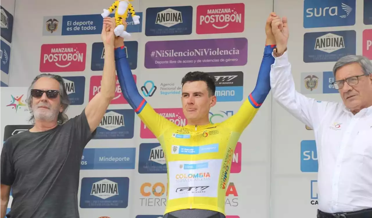 Germán Darío Gómez, campeón de la Vuelta de la Juventud 2022