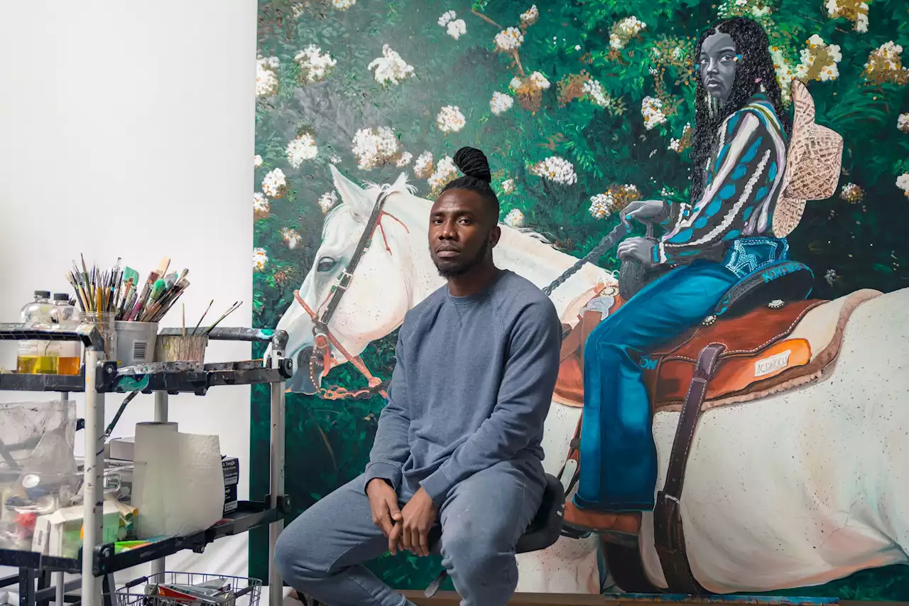 Artist Otis Kwame Kye Quaicoe on the Hidden Stories of Black American Cowboys That Fuel His New Paintings | Artnet News