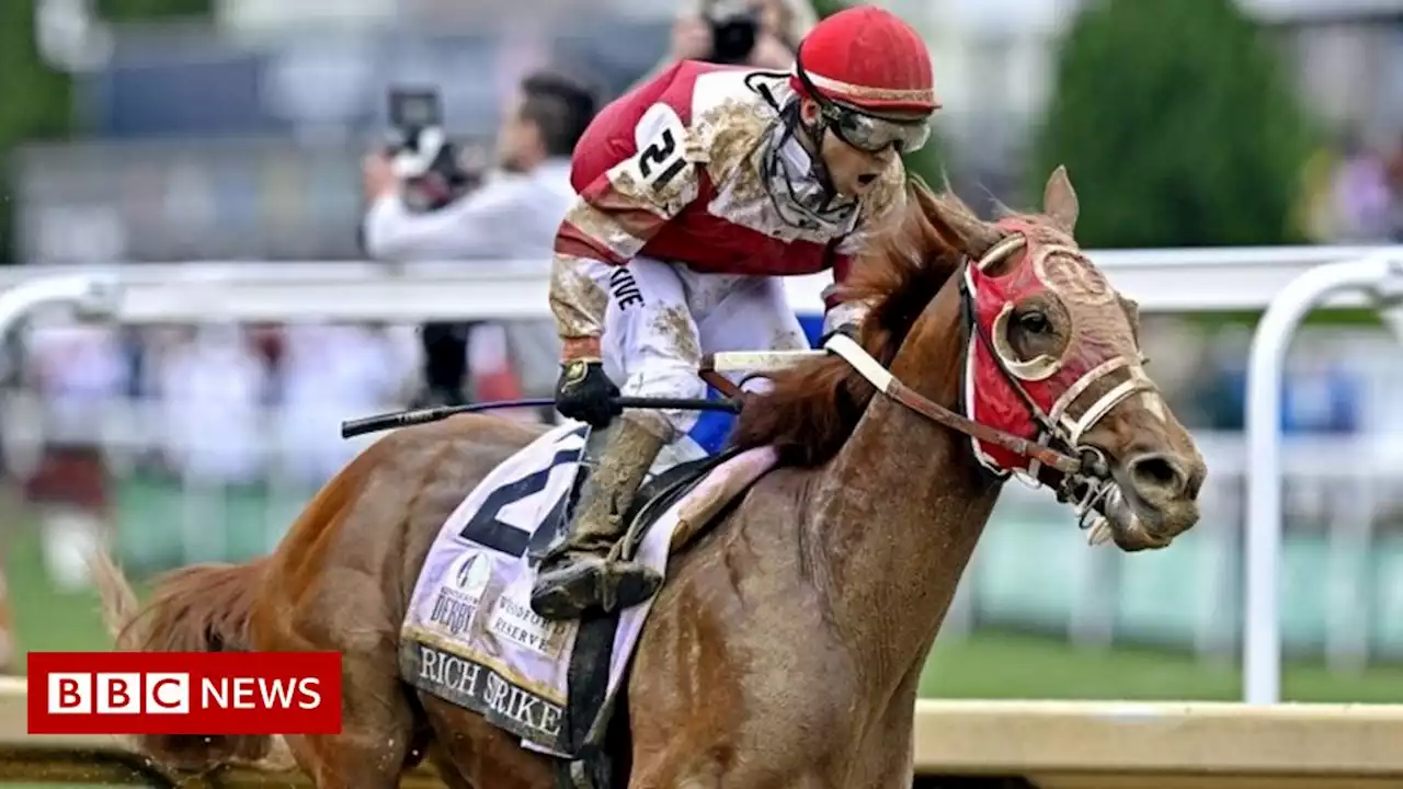 Kentucky Derby: 80-1 outsider Rich Strike pulls off historic upset