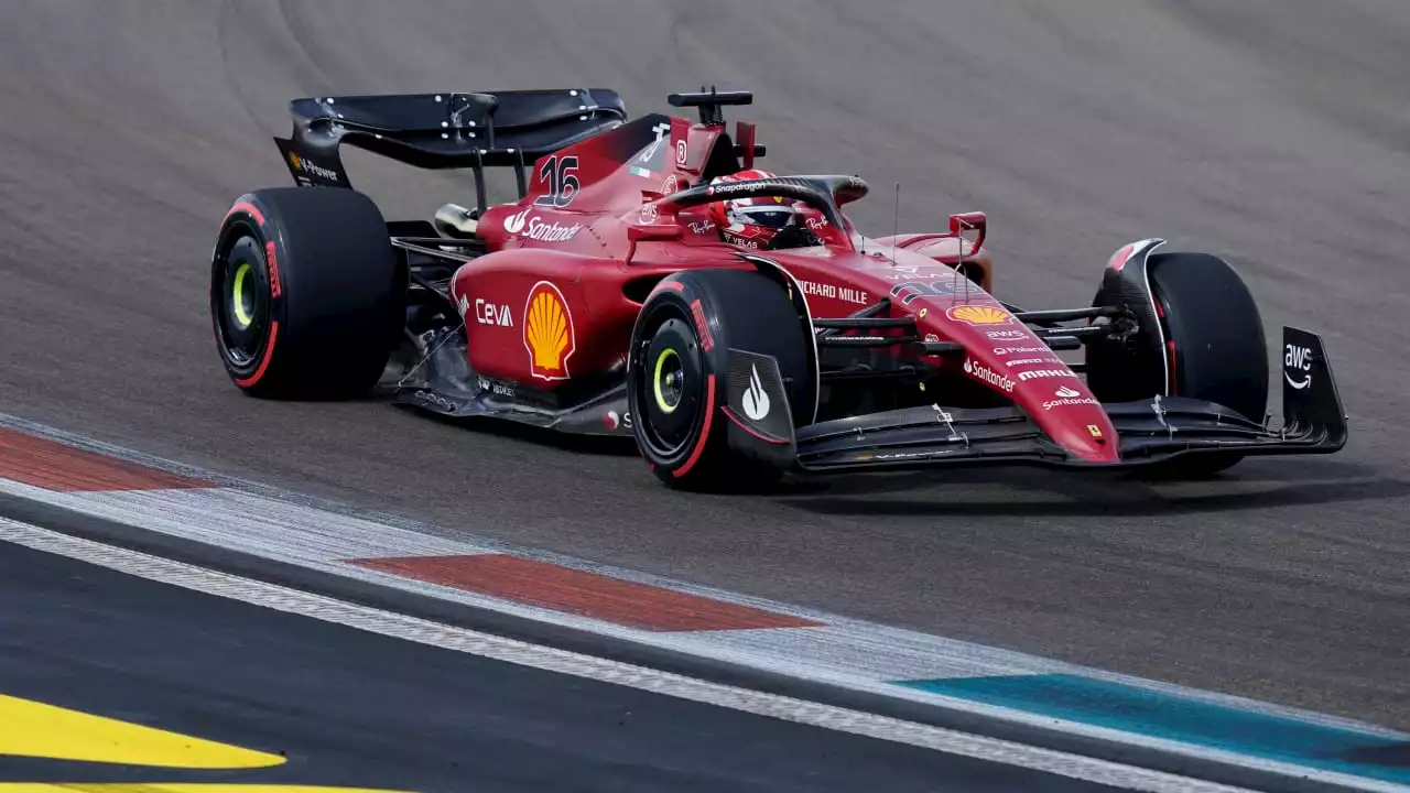 Formel 1: Charles Leclerc holt in Miami die Pole