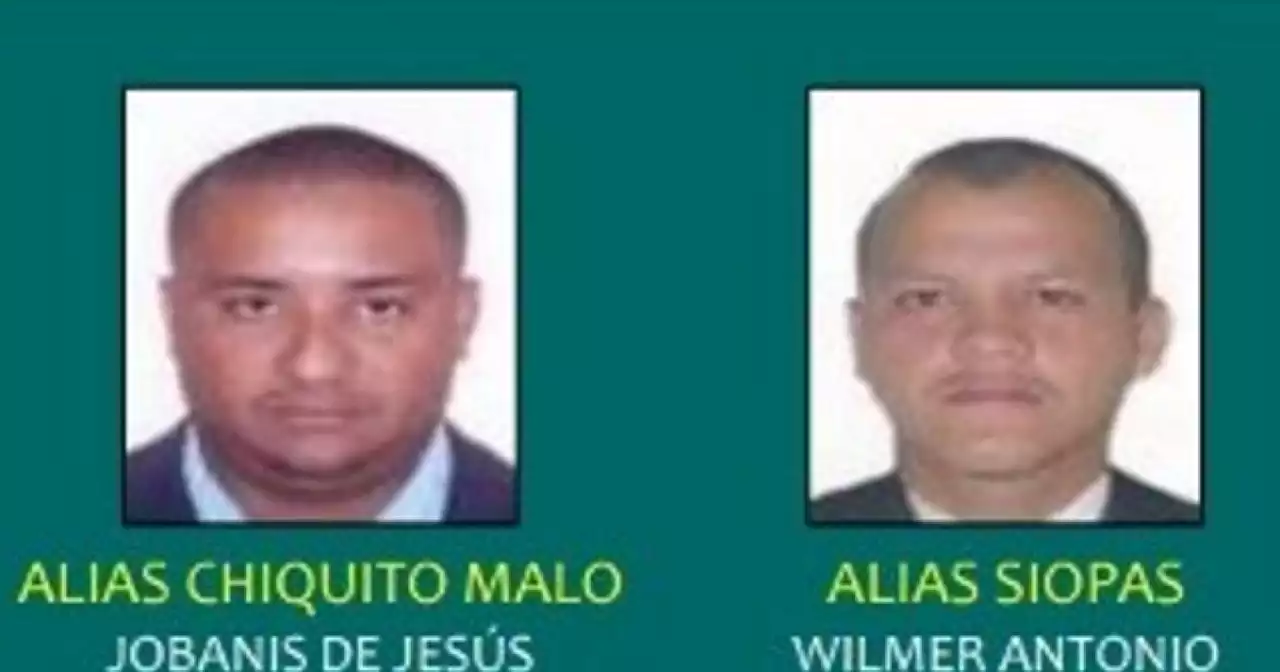 Emiten circulares de Interpol contra líderes del Clan del Golfo: alias 'Chiquito Malo' y 'Siopas'