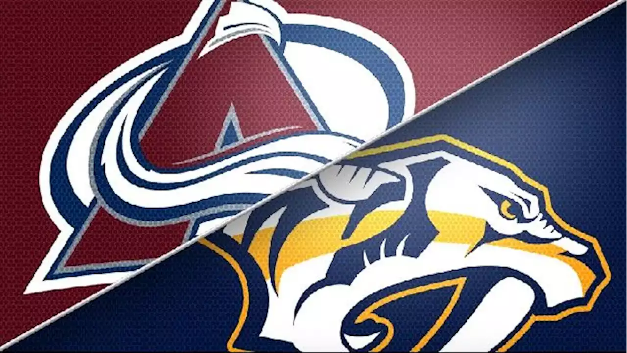 Avalanche Take 3-0 Series Lead Over Predators With 7-3 Win